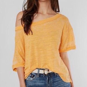 💕Heathered Open Back Tee💕